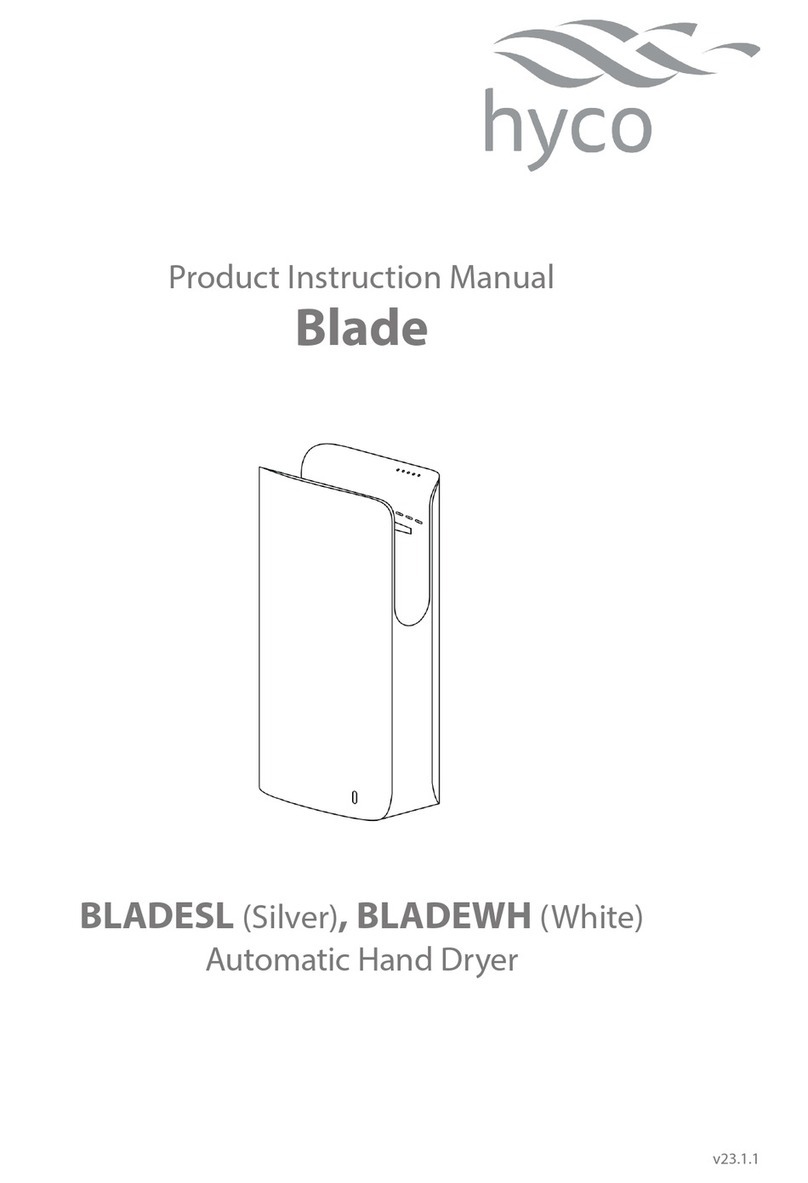 Hyco BLADE Specification sheet