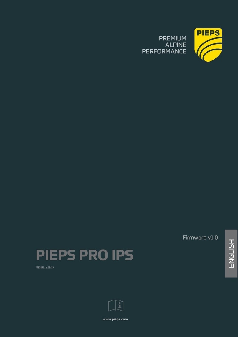 PIEPS PRO IPS User manual