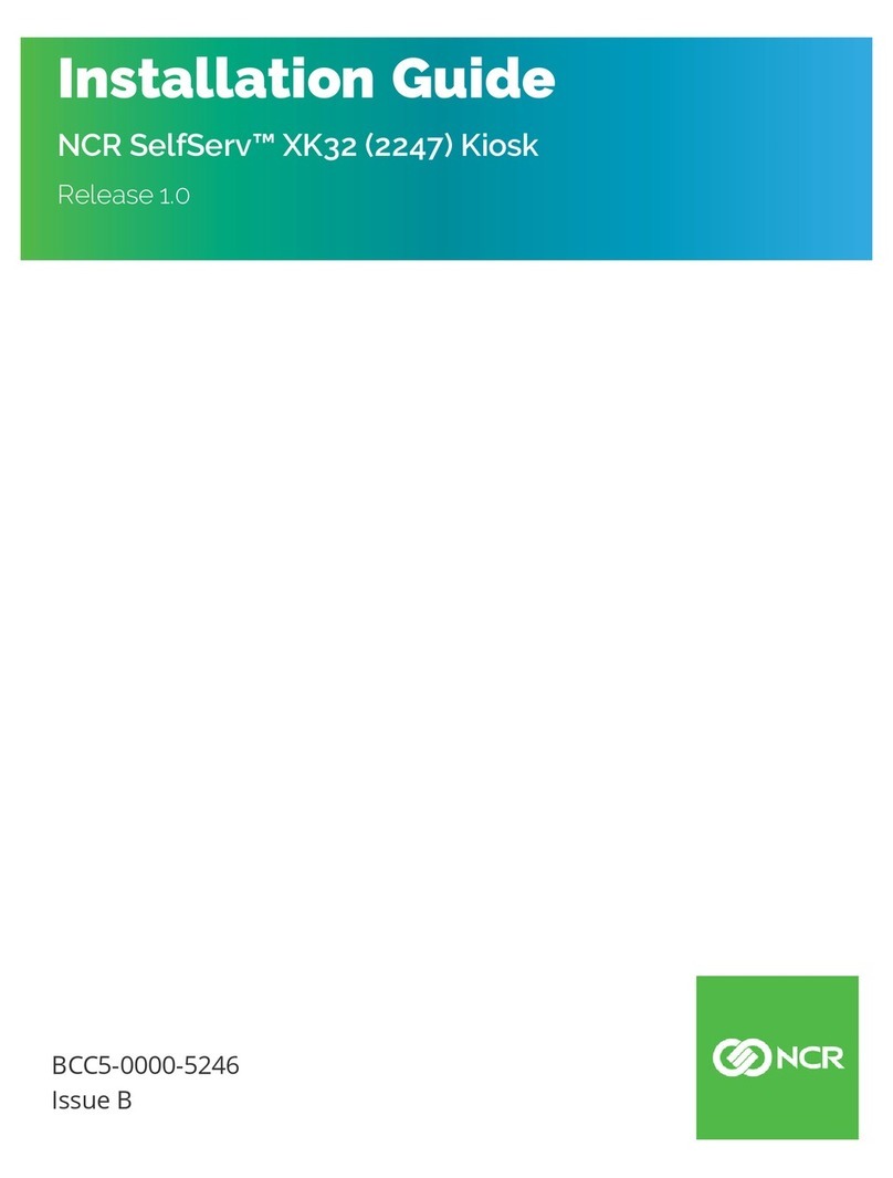 NCR SelfServ XK32 installation guide