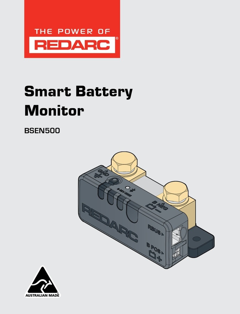Redarc BSEN500 User manual