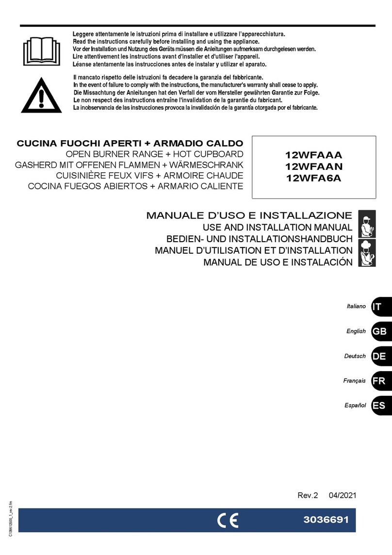 Angelo Po 12WFAAA Use and installation  manual