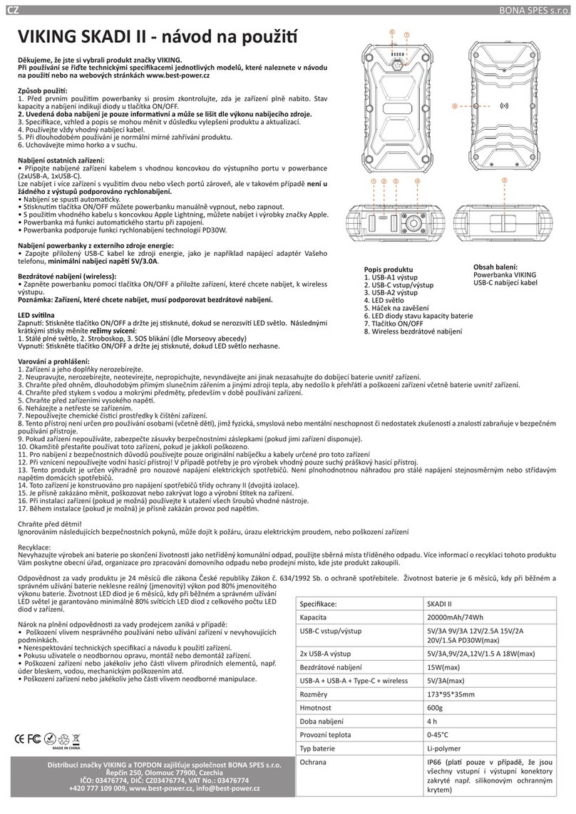 Bona VIKING SKADI II User manual