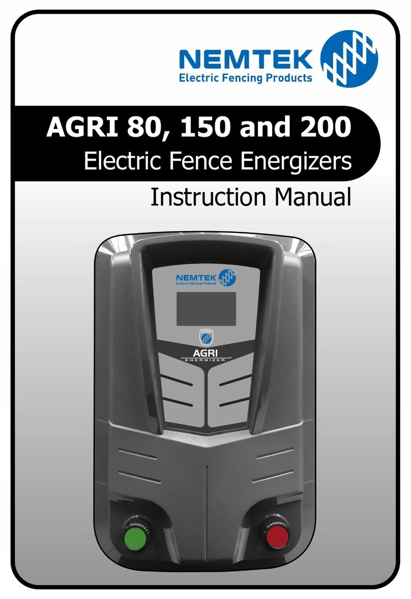 Nemtek AGRI 80 User manual