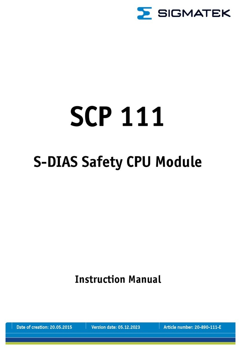 SIGMA TEK SCP 111 instruction manual SIGMA TEK SCP 111 instruction manual