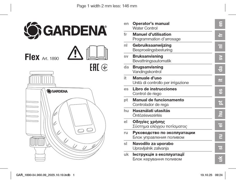 Gardena Flex User manual