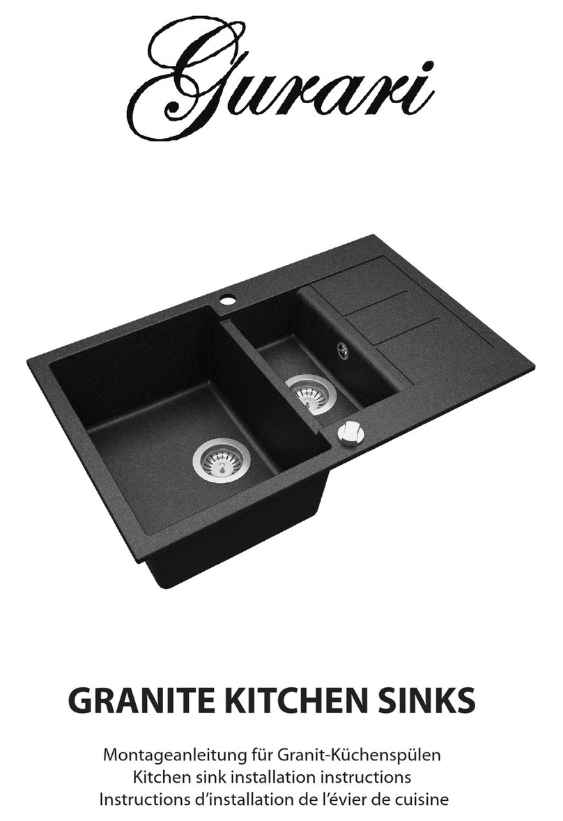 Gurari SR 100-601 W installation instructions