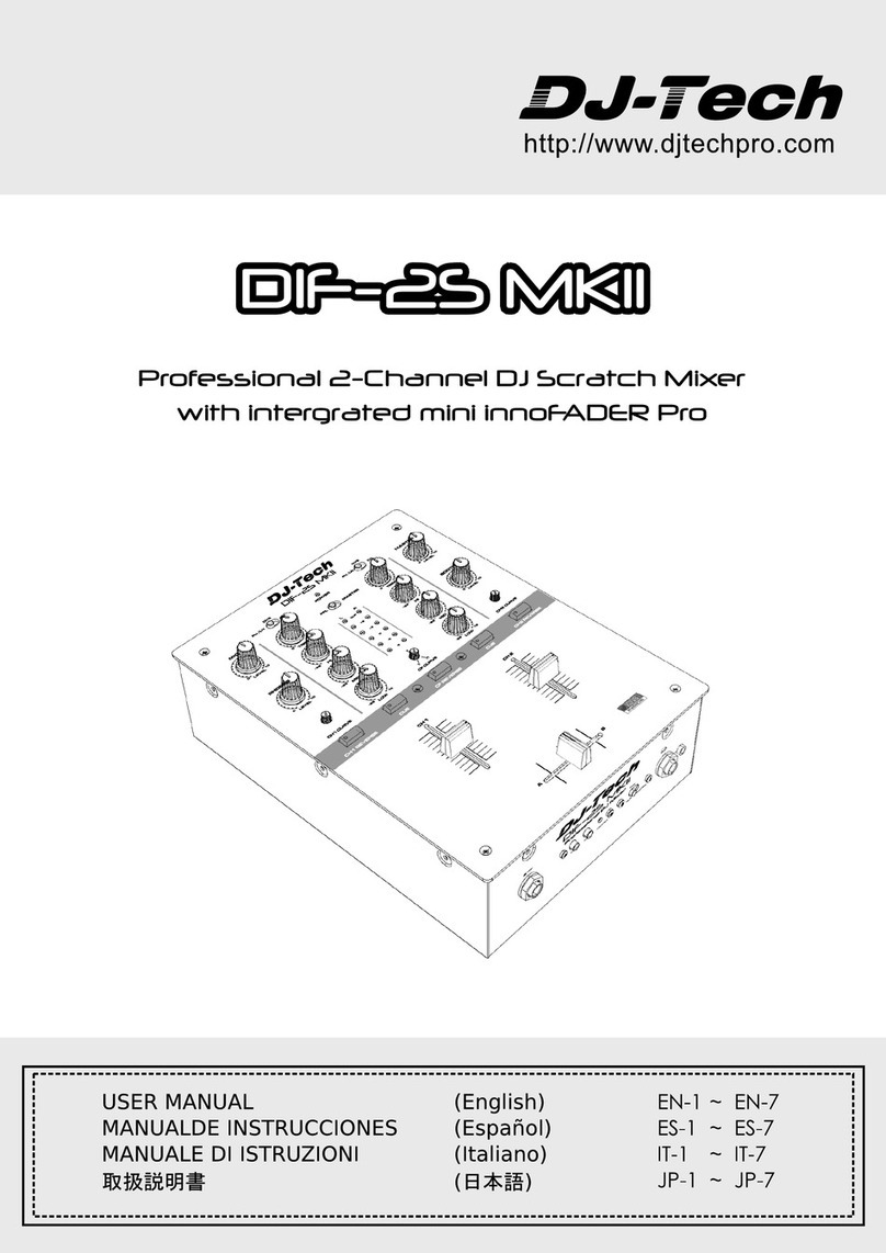 DJ-Tech DIF-2S User manual