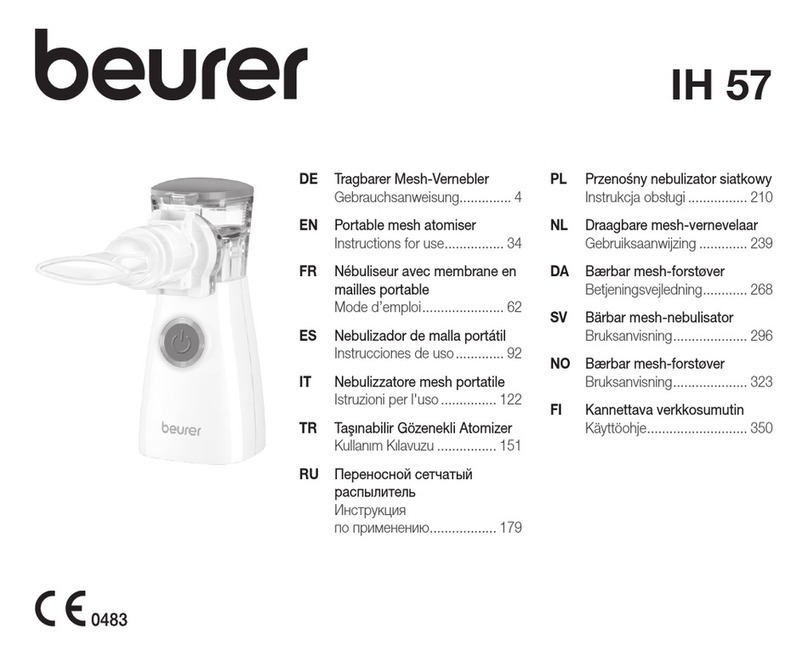 Beurer IH 57 Instructions for use