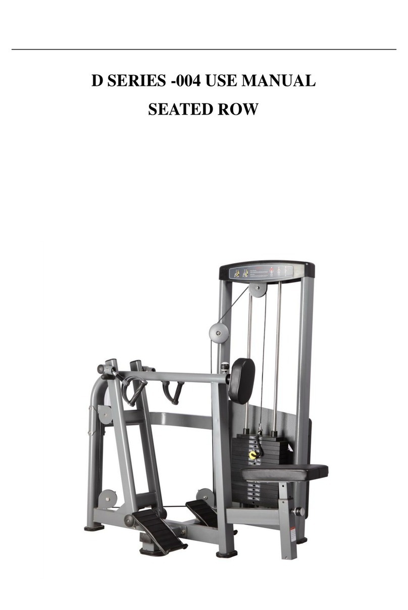 BRONZE GYM D-004 user manual
