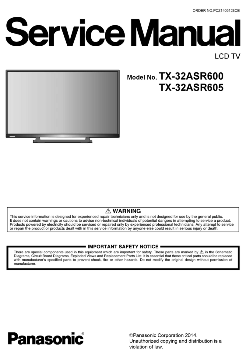 Panasonic TX-32ASR600 User manual
