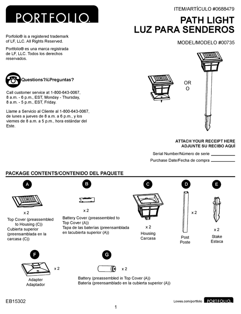 LF PORTFOLIO 00735 User manual