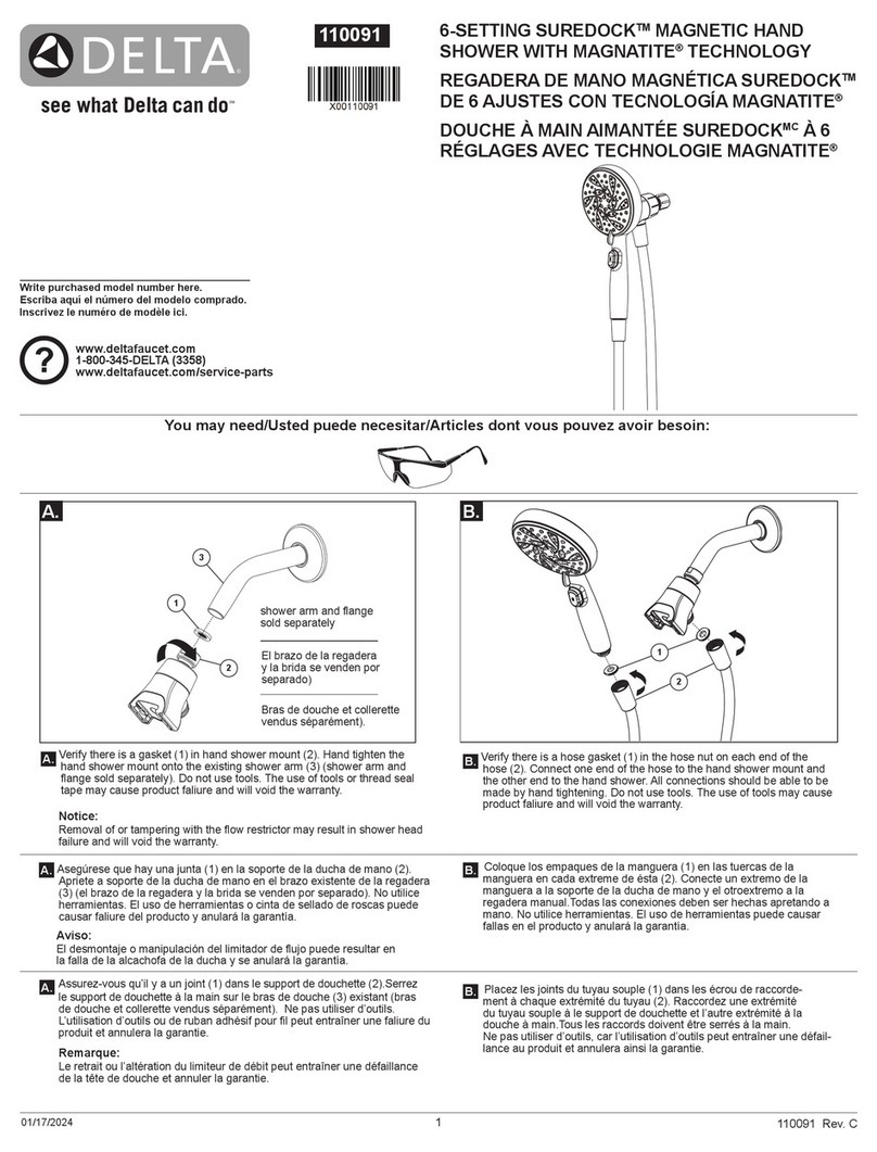 Delta SUREDOCK 75606 User manual