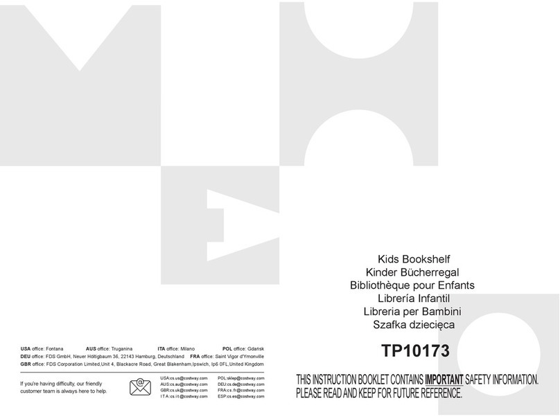 Costway TP10173 User manual