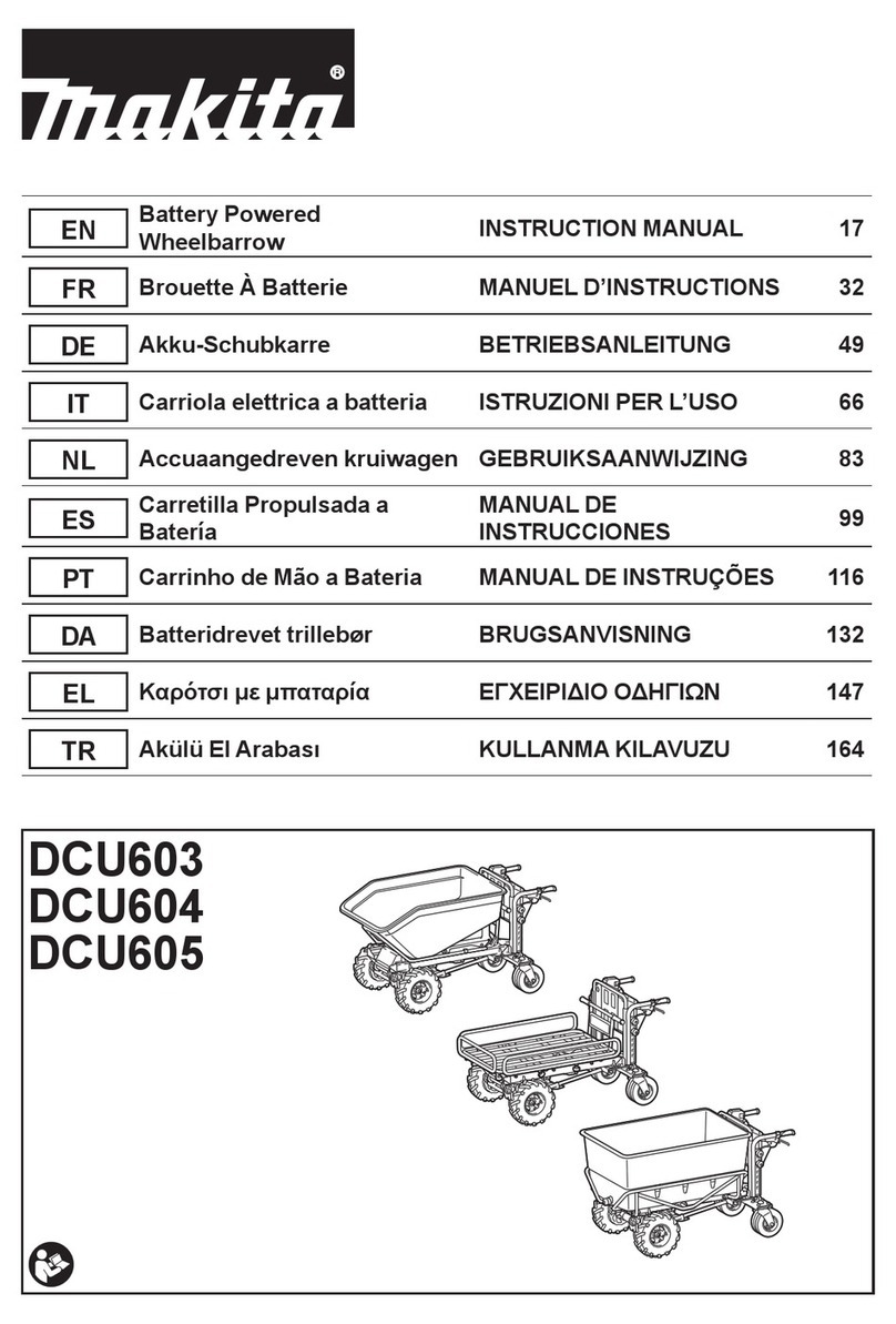 Makita DCU605 instruction manual