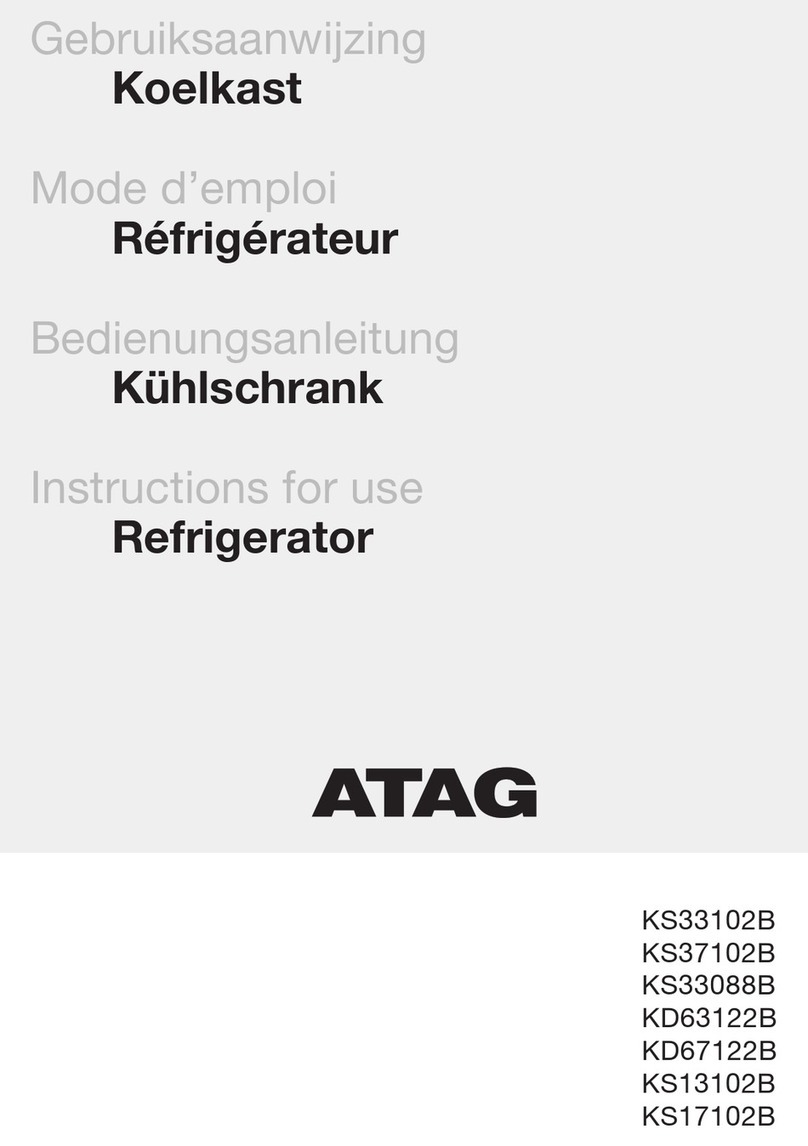 Atag KS37102B Instructions for use