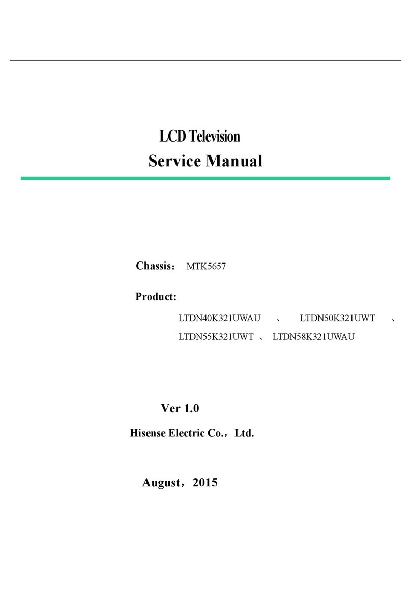Hisense LTDN40K321UWAU User manual