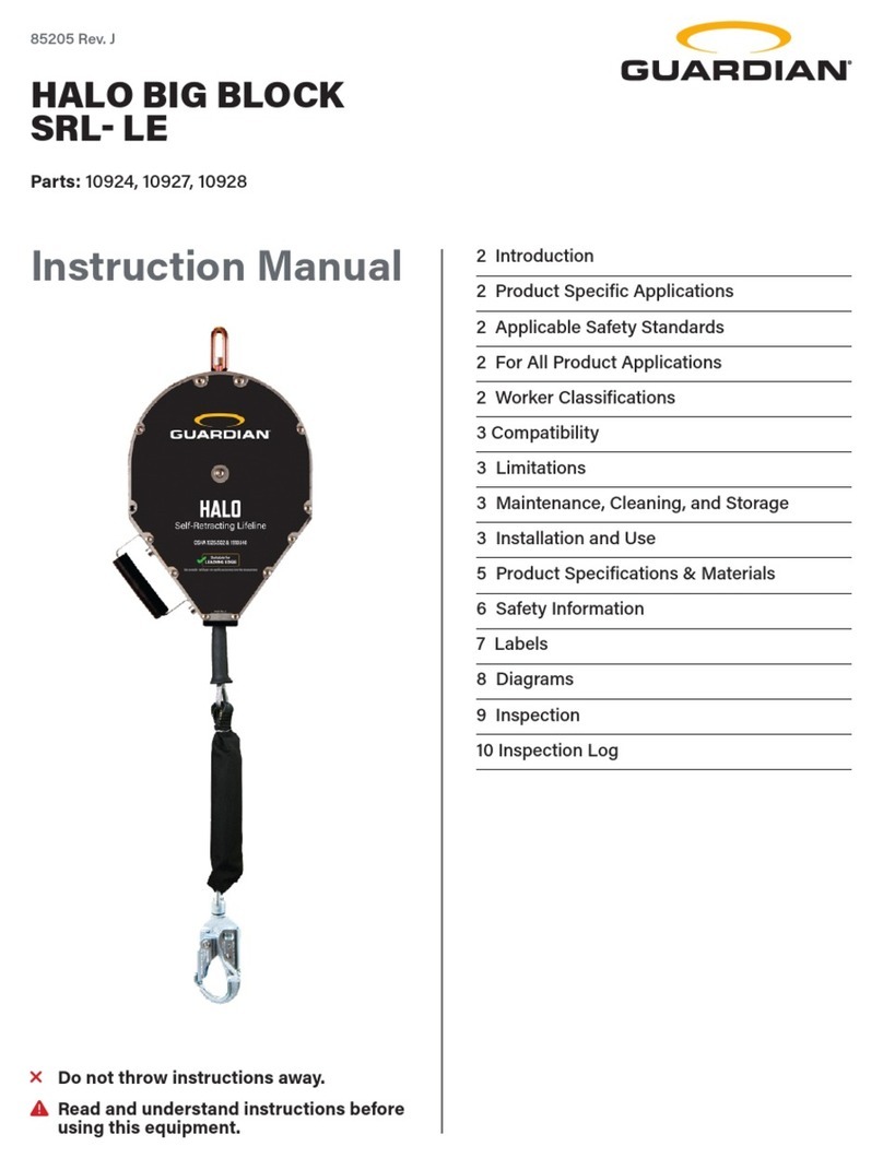 Guardian HALO BIG BLOCK SRL-LE instruction manual
