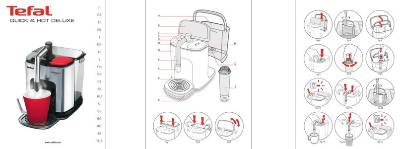 TEFAL QUICK & HOT DELUXE User manual