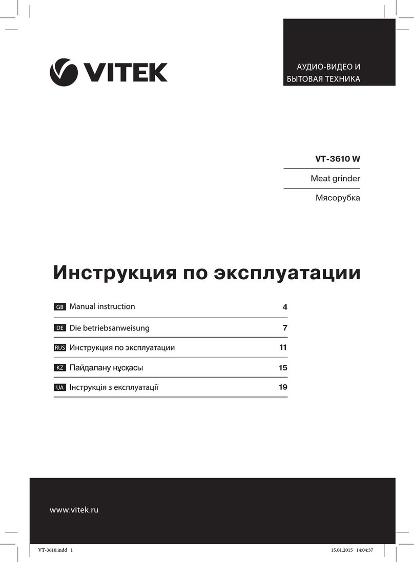 Vitek VT-3610 W Manual instruction