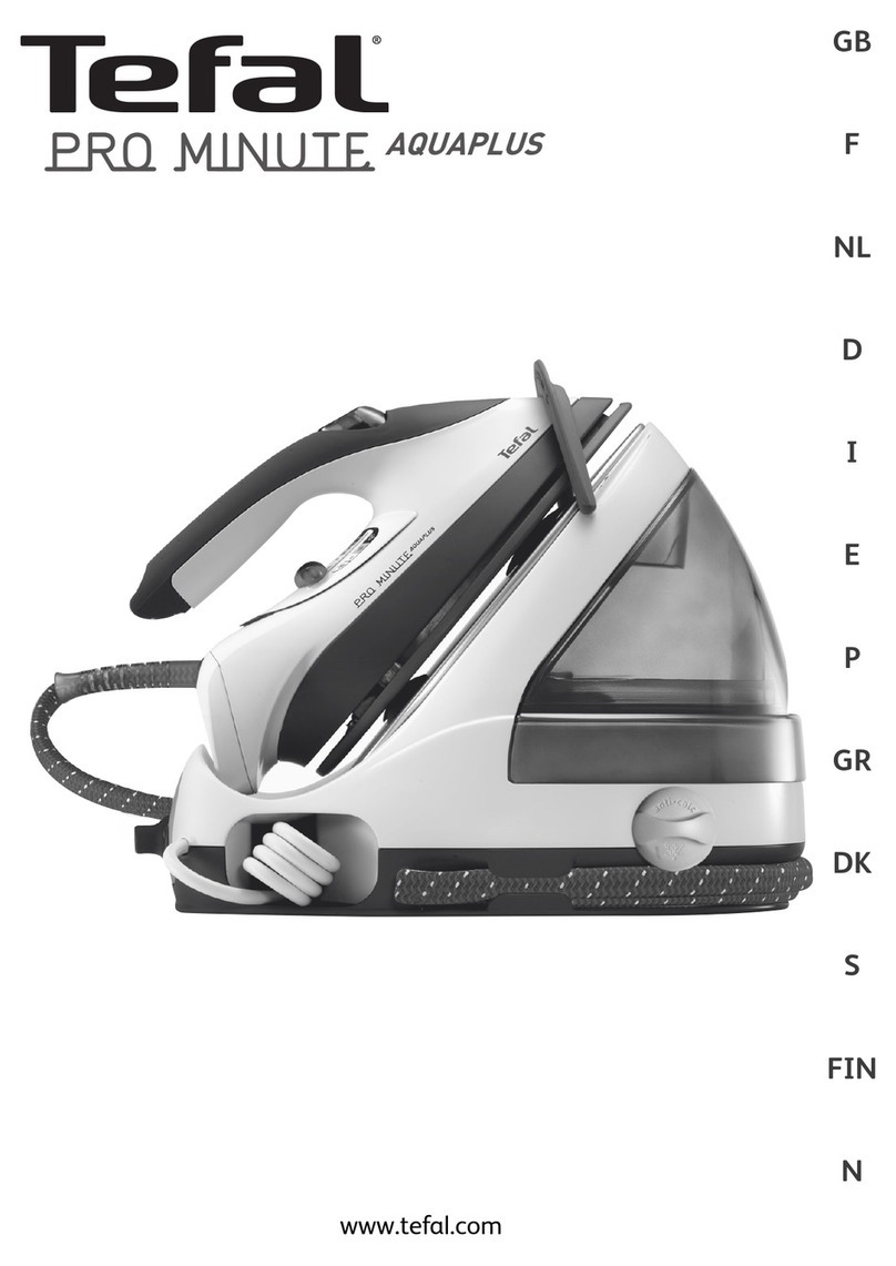 TEFAL PRO MINUTE Aquaplus User manual
