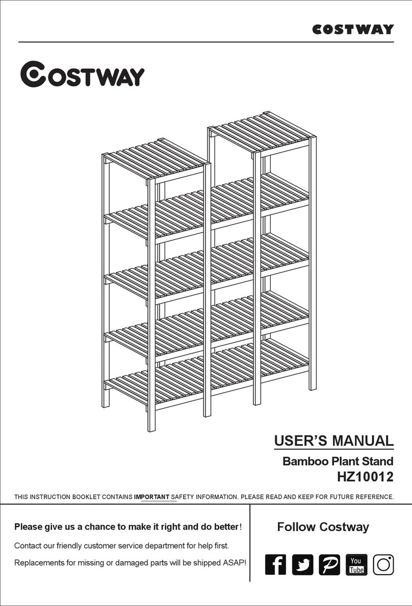 Costway HZ10012 User manual Costway HZ10012 User manual
