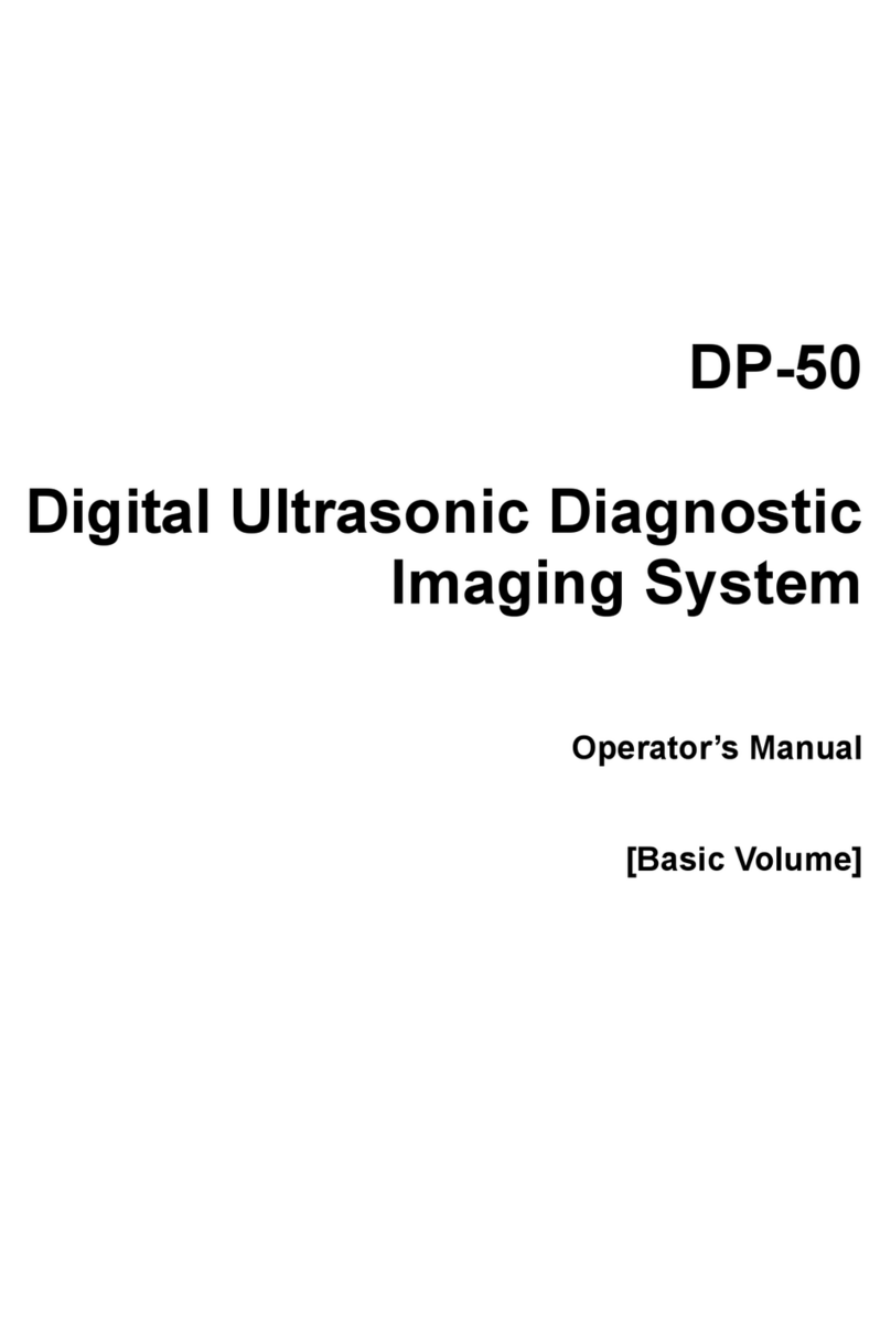 Mindray DP-50 Operator's manual