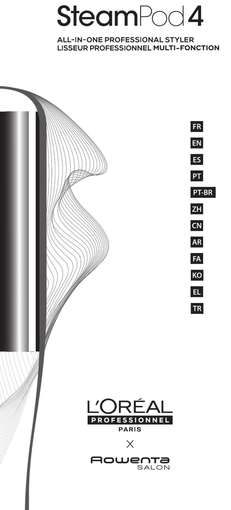 Rowenta L'Oreal Professionnel LP7400W0 User manual