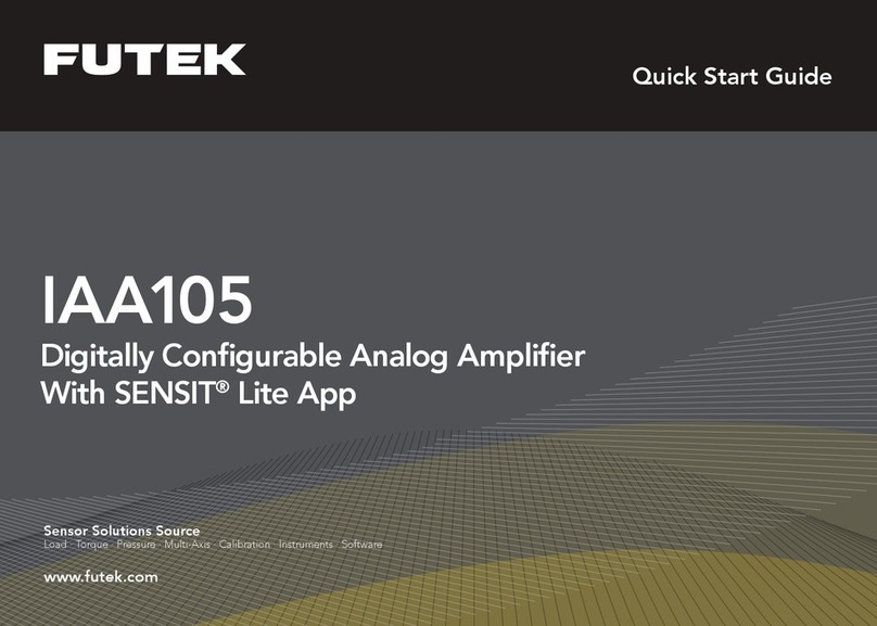 Futek IAA105 quick start guide