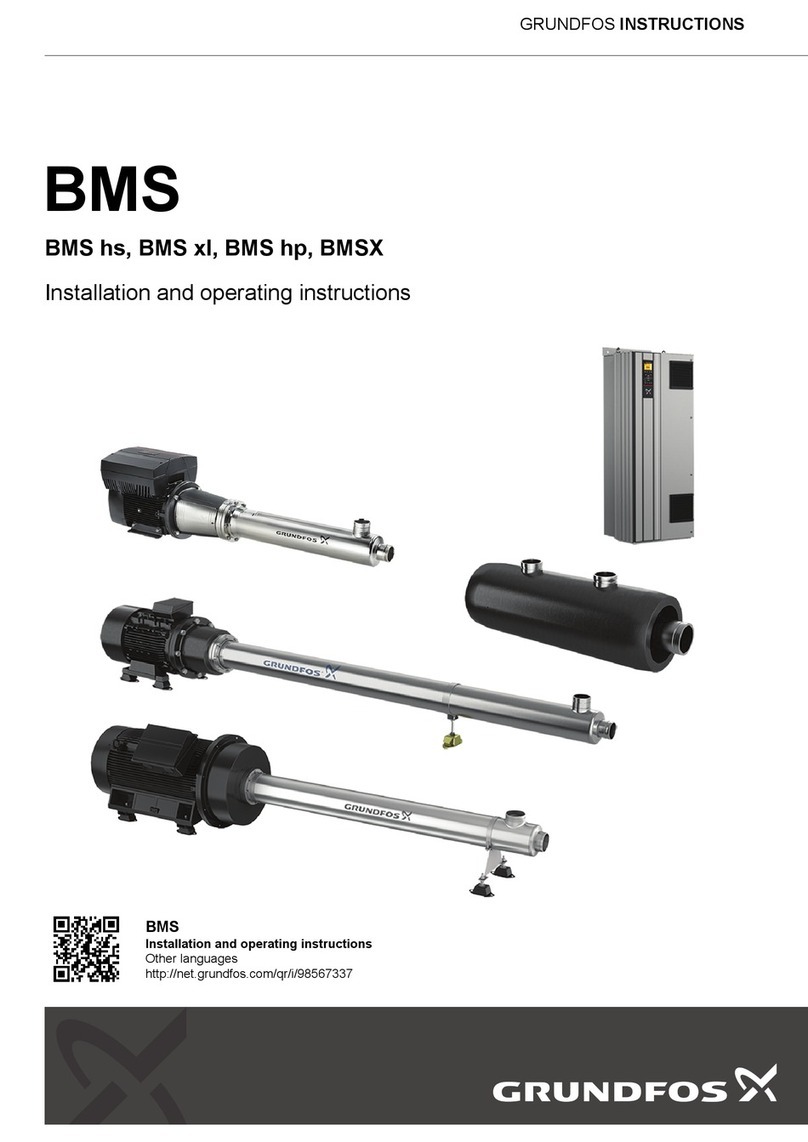 Grundfos BMS Series User manual Grundfos BMS Series User manual
