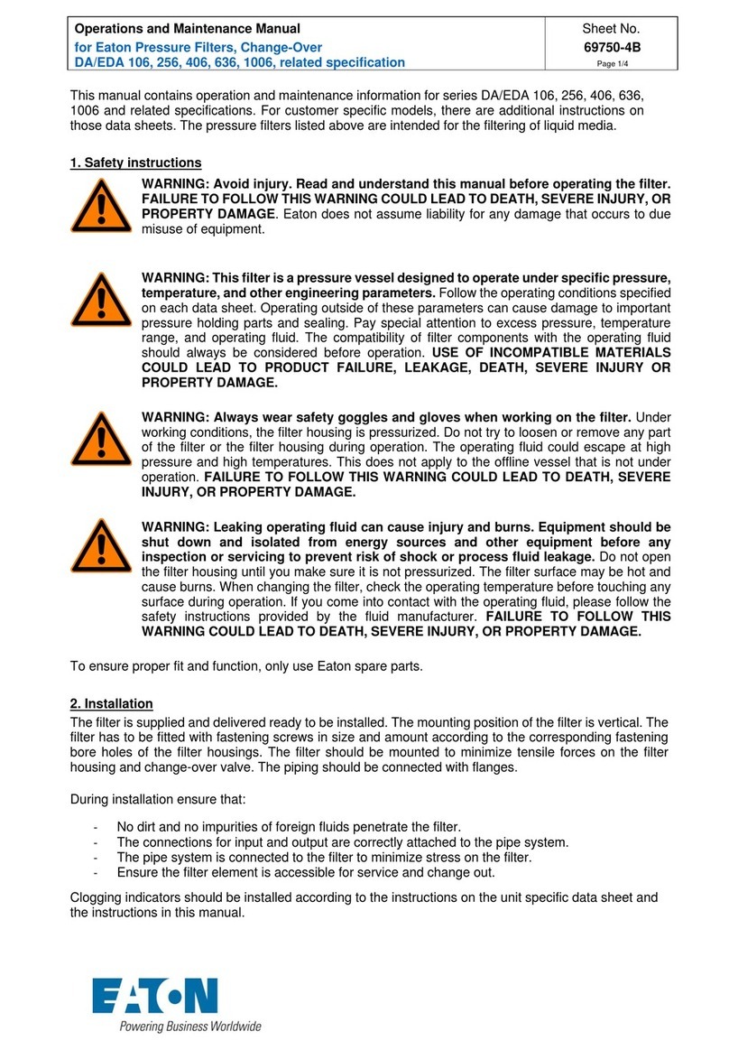 Eaton DA/EDA 106 User manual