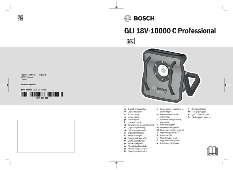 Bosch Professional GLI 18V-10000 C Original instructions