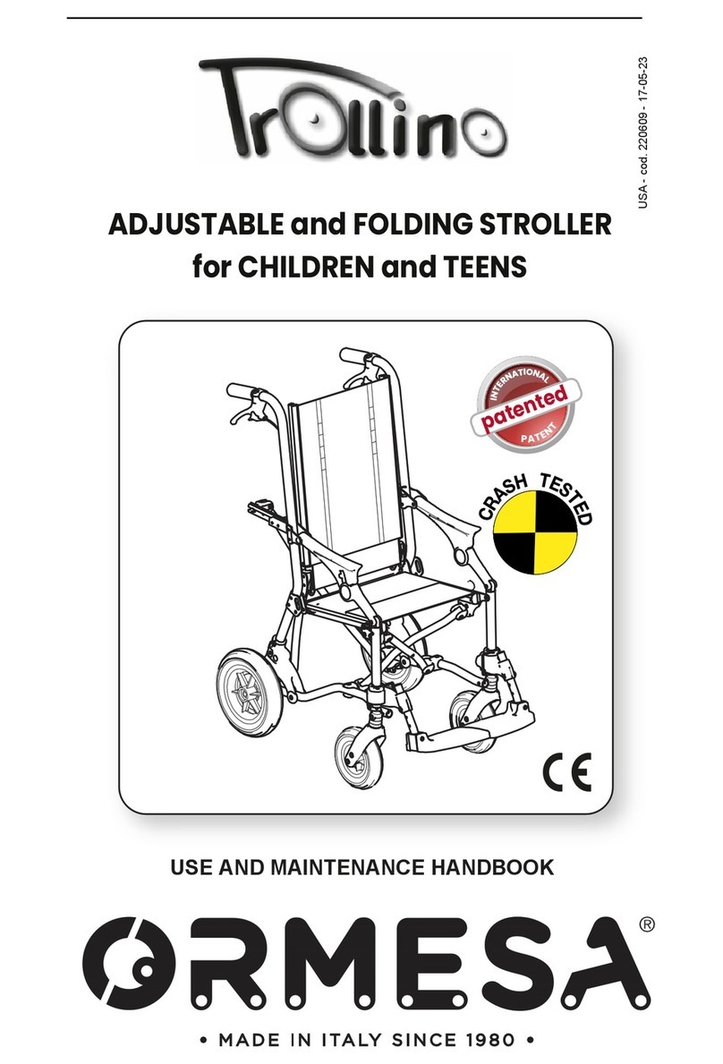 Ormesa TROLLINO Use and maintenance handbook