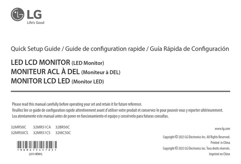 LG 32MC50C User manual