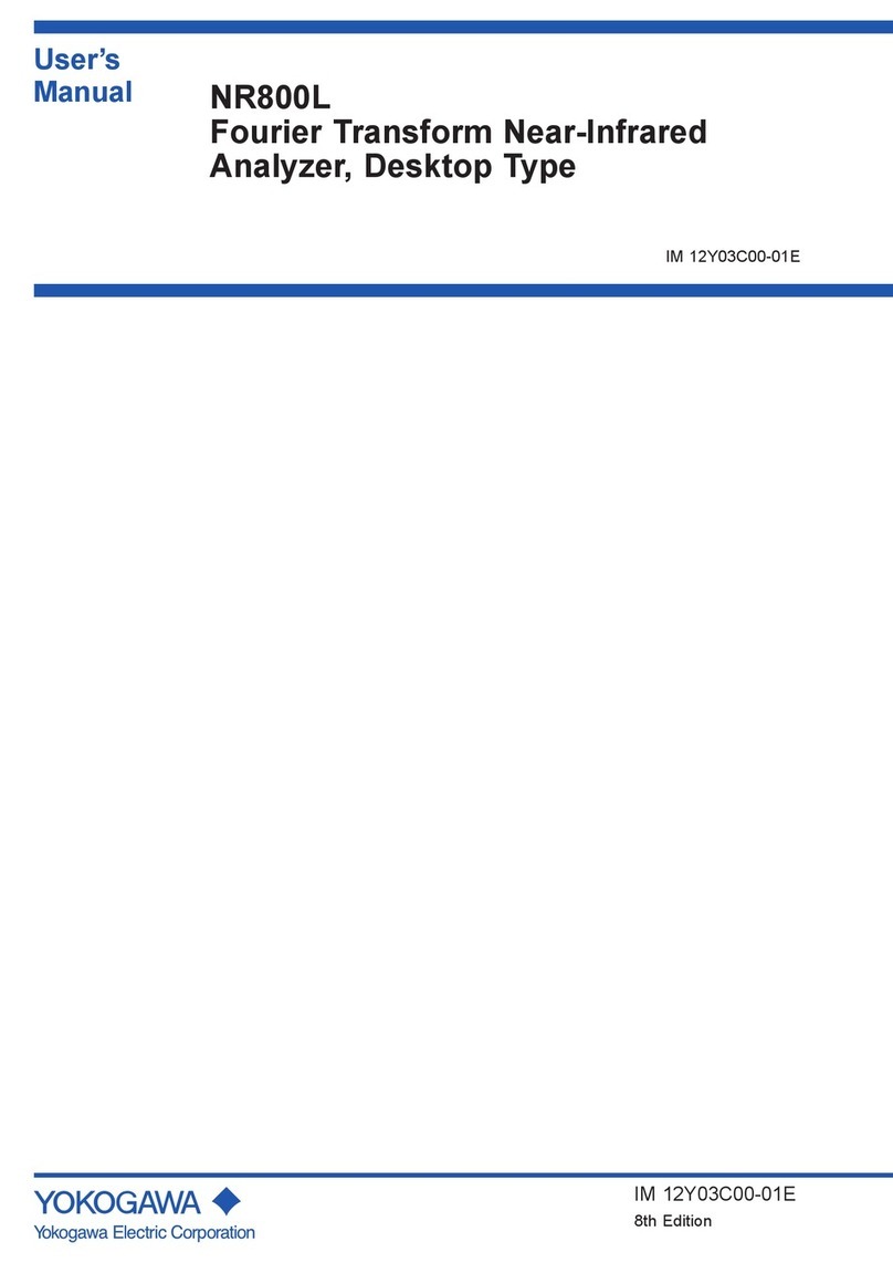 YOKOGAWA NR800L User manual