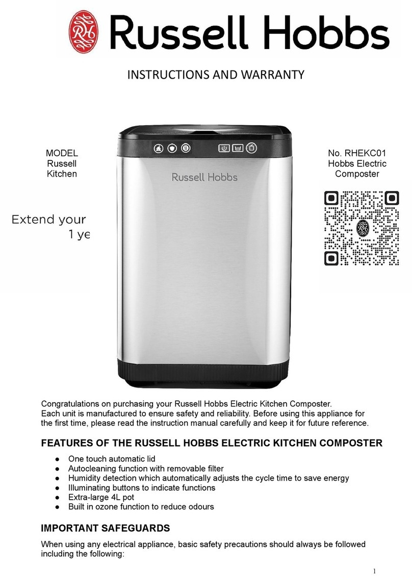 Russell Hobbs RHEKC01 instructions