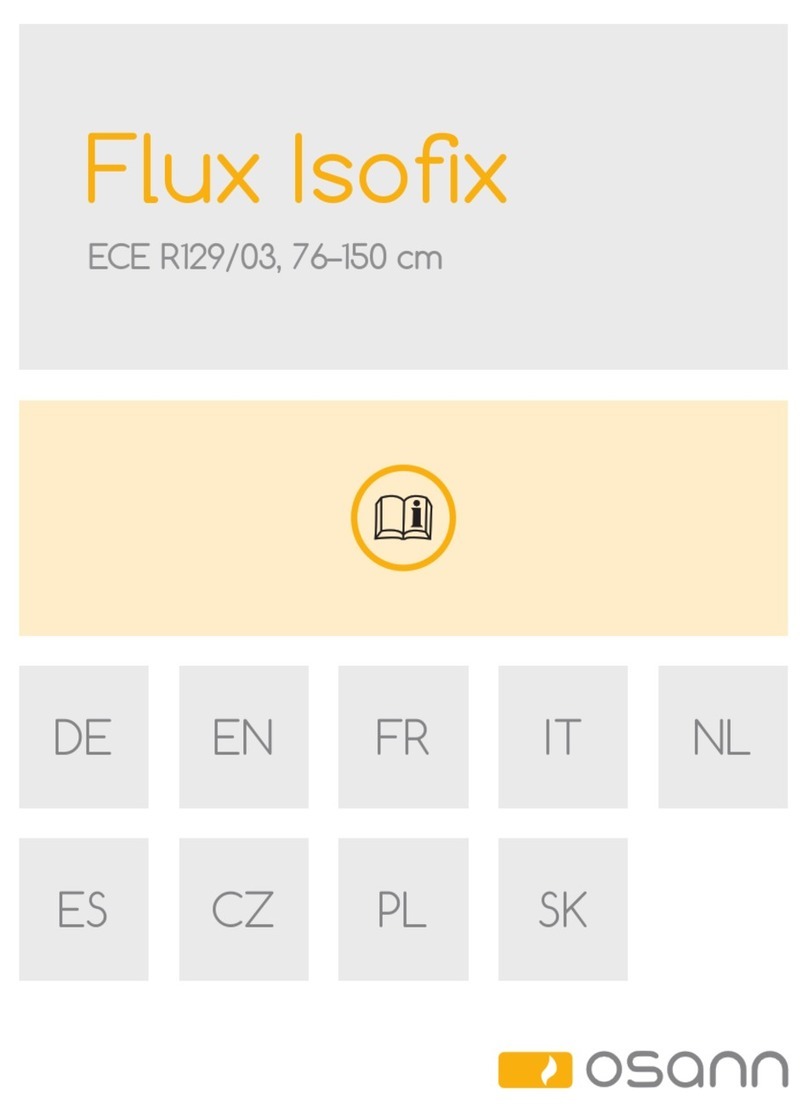 osann FLUX ISOFIX User manual