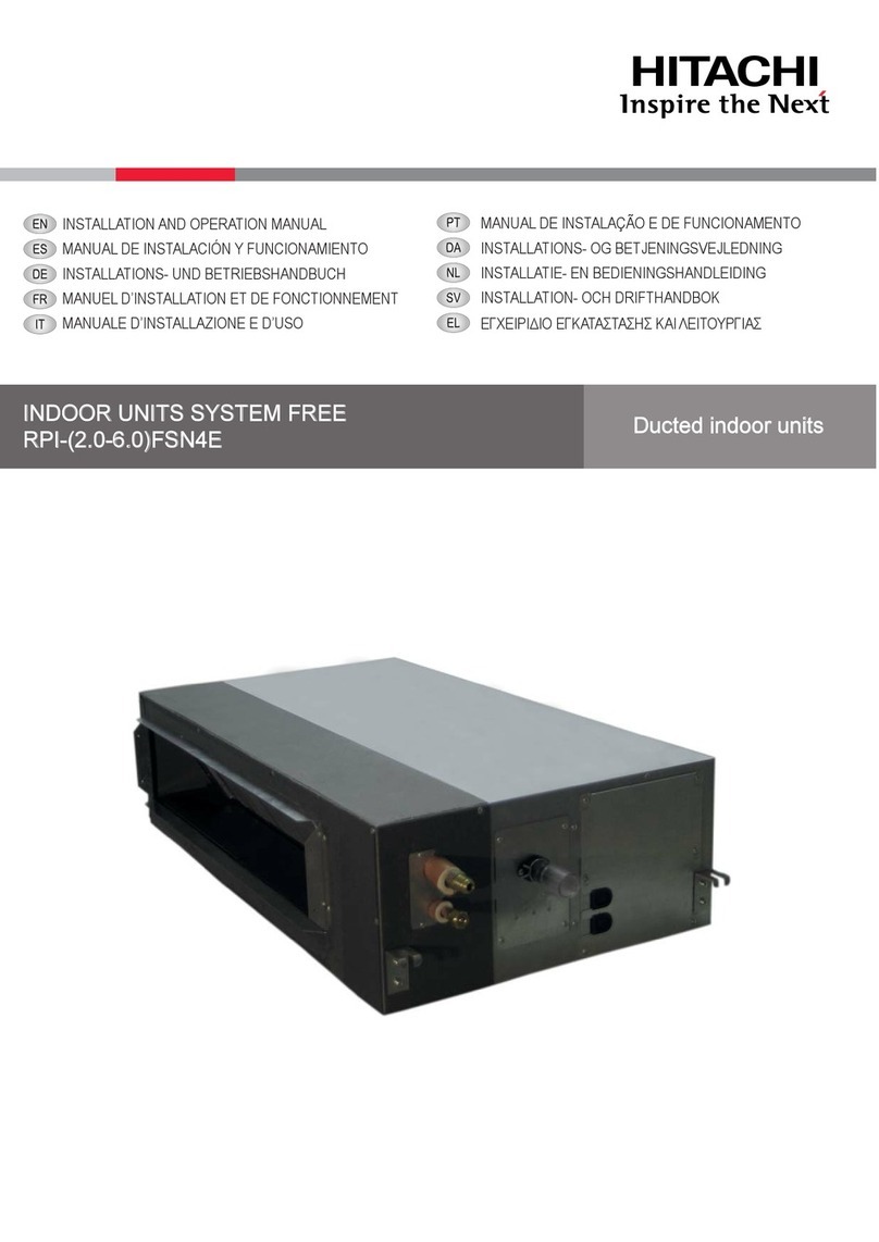 Hitachi RPI-6.0FSN4E User manual