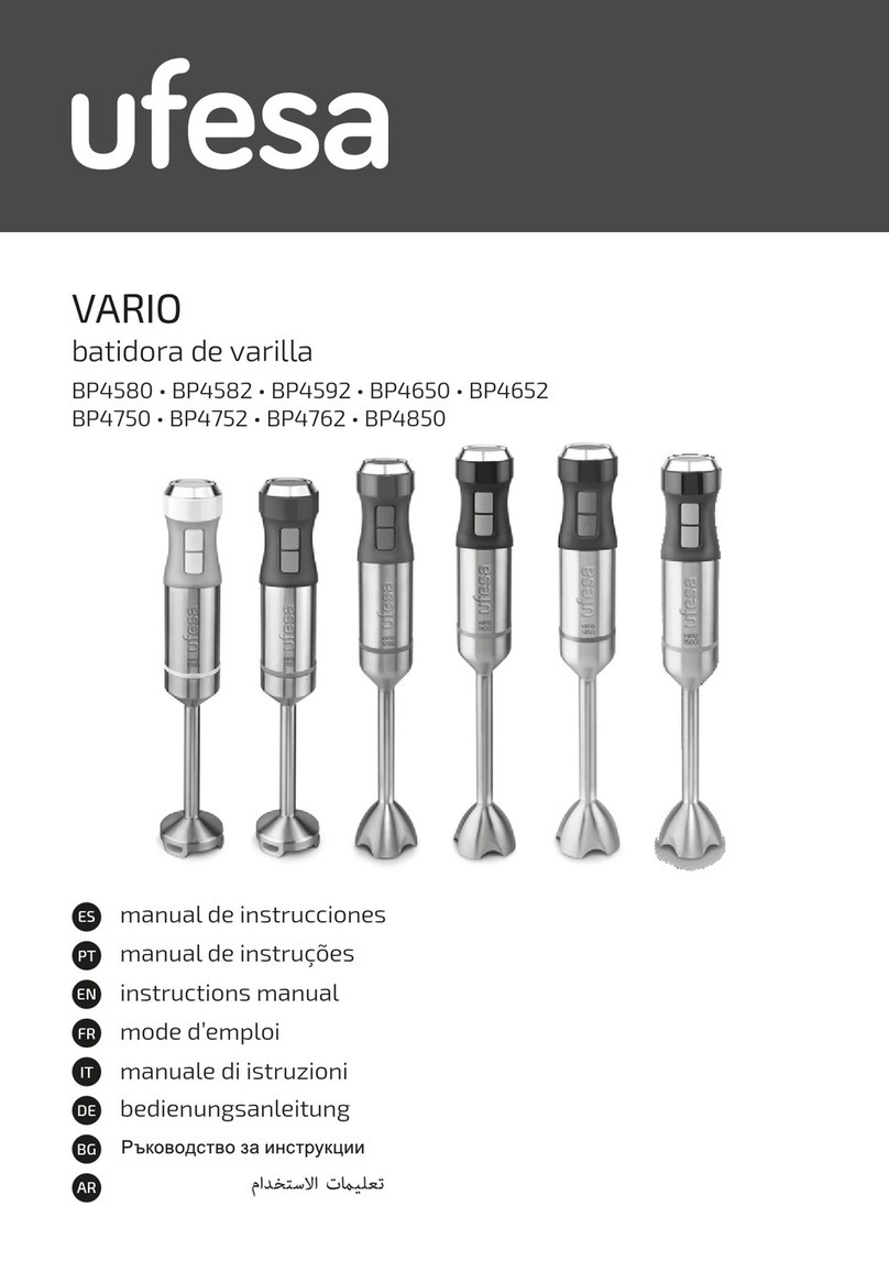 UFESA BP4580 instruction manual