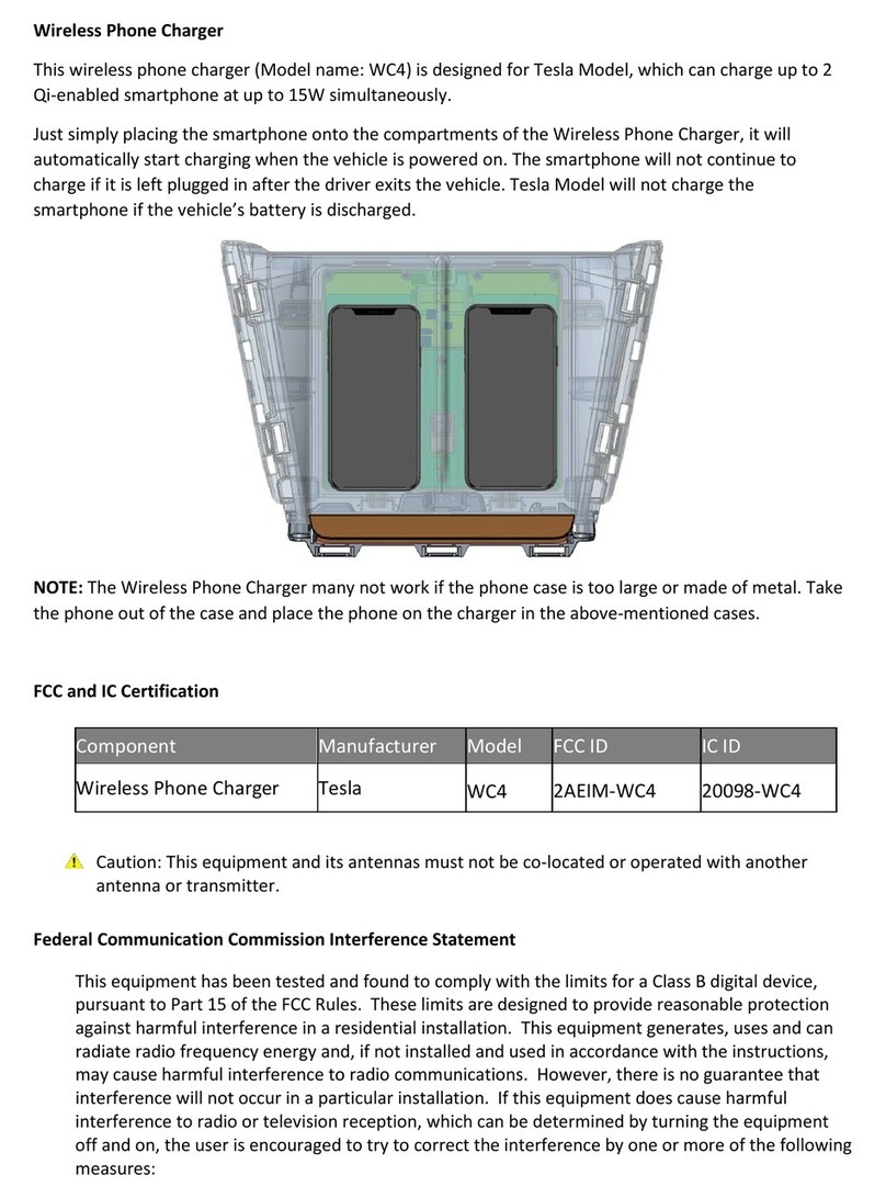 Tesla WC4 quick start guide