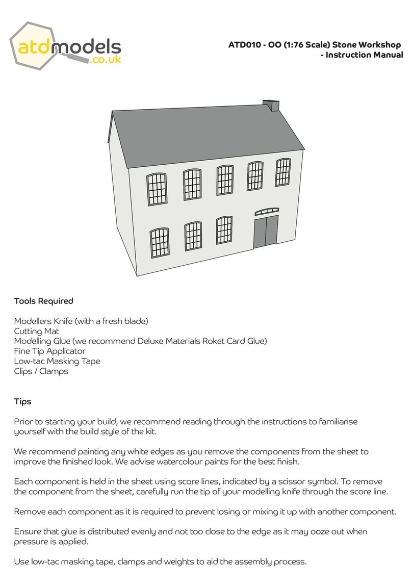 atd models Stone Workshop ATD010 User manual