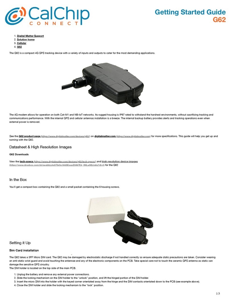 Digital Matter G62 User manual