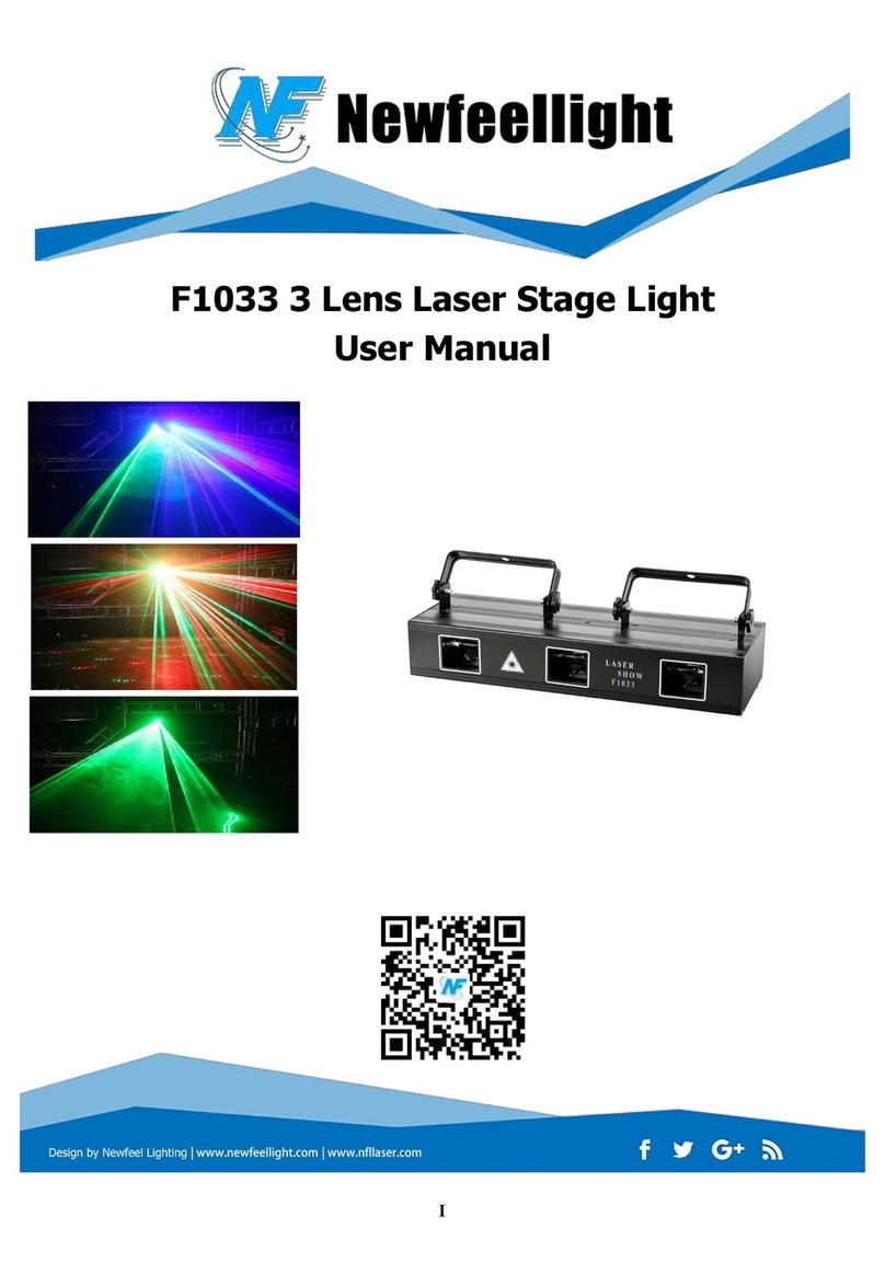 Newfeellight F1033 user manual