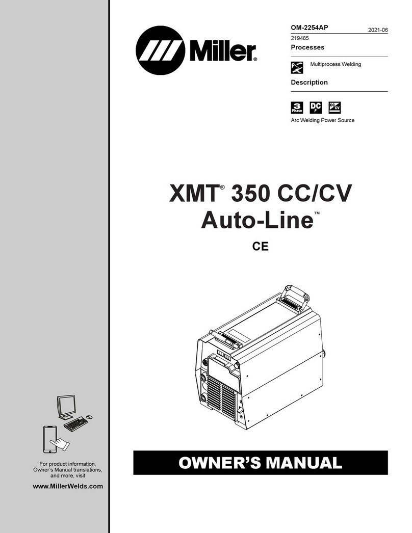 Miller 907161012 User manual
