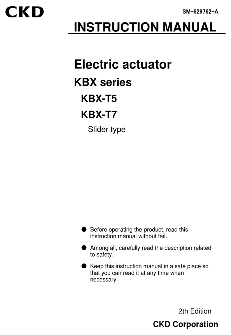 CKD KBX-T5 User manual
