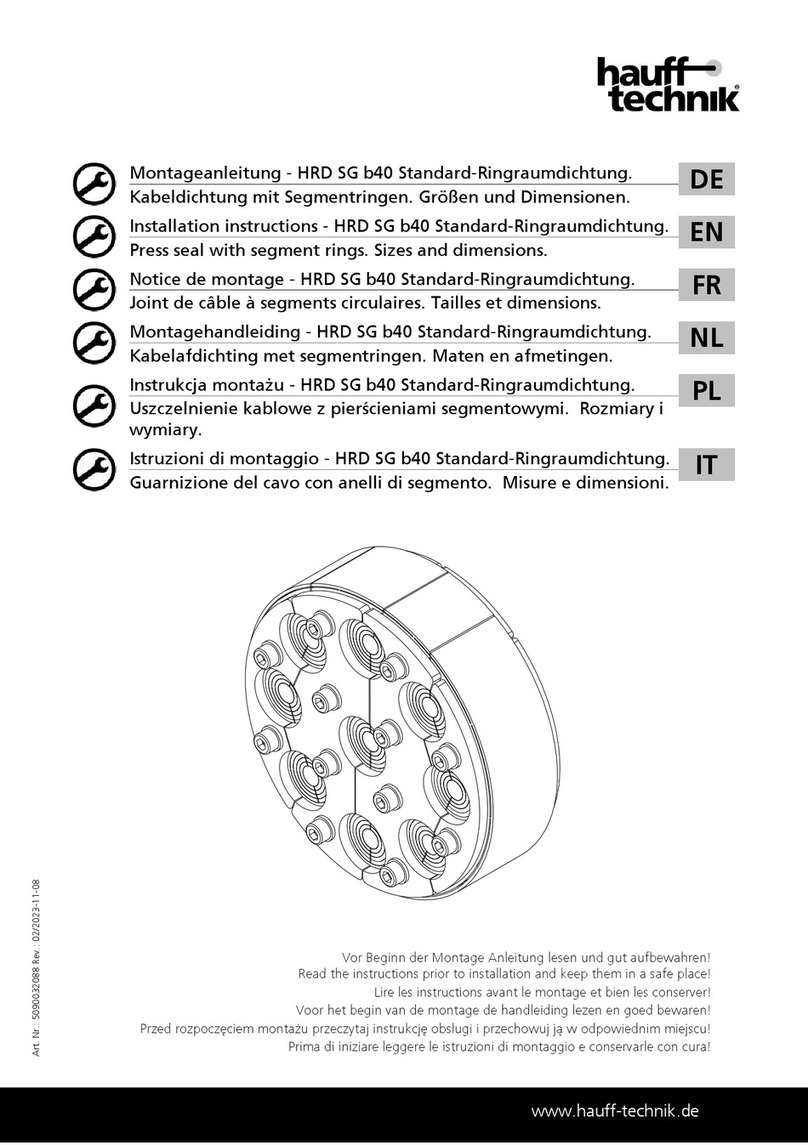 Haufftechnik HRD SG b40 User manual
