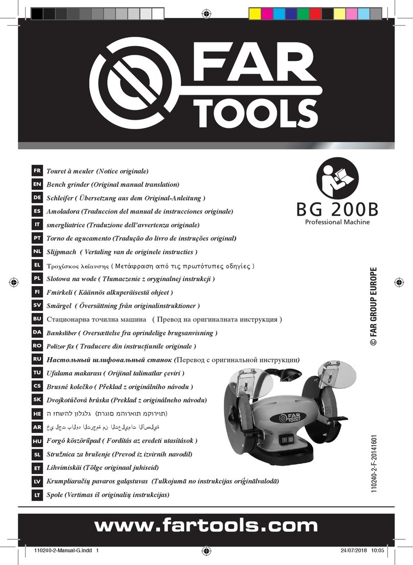 Far Tools BG 200B Original manual translation