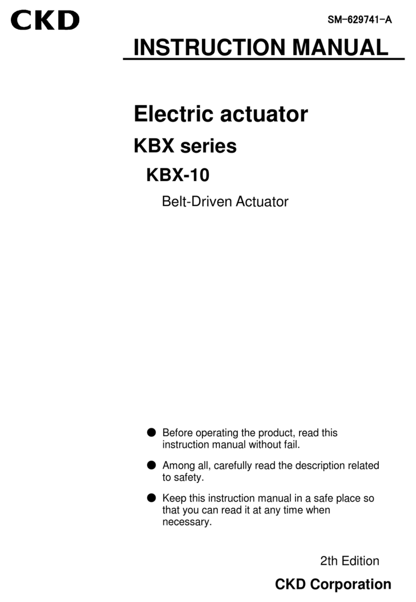 CKD KBX-10 User manual