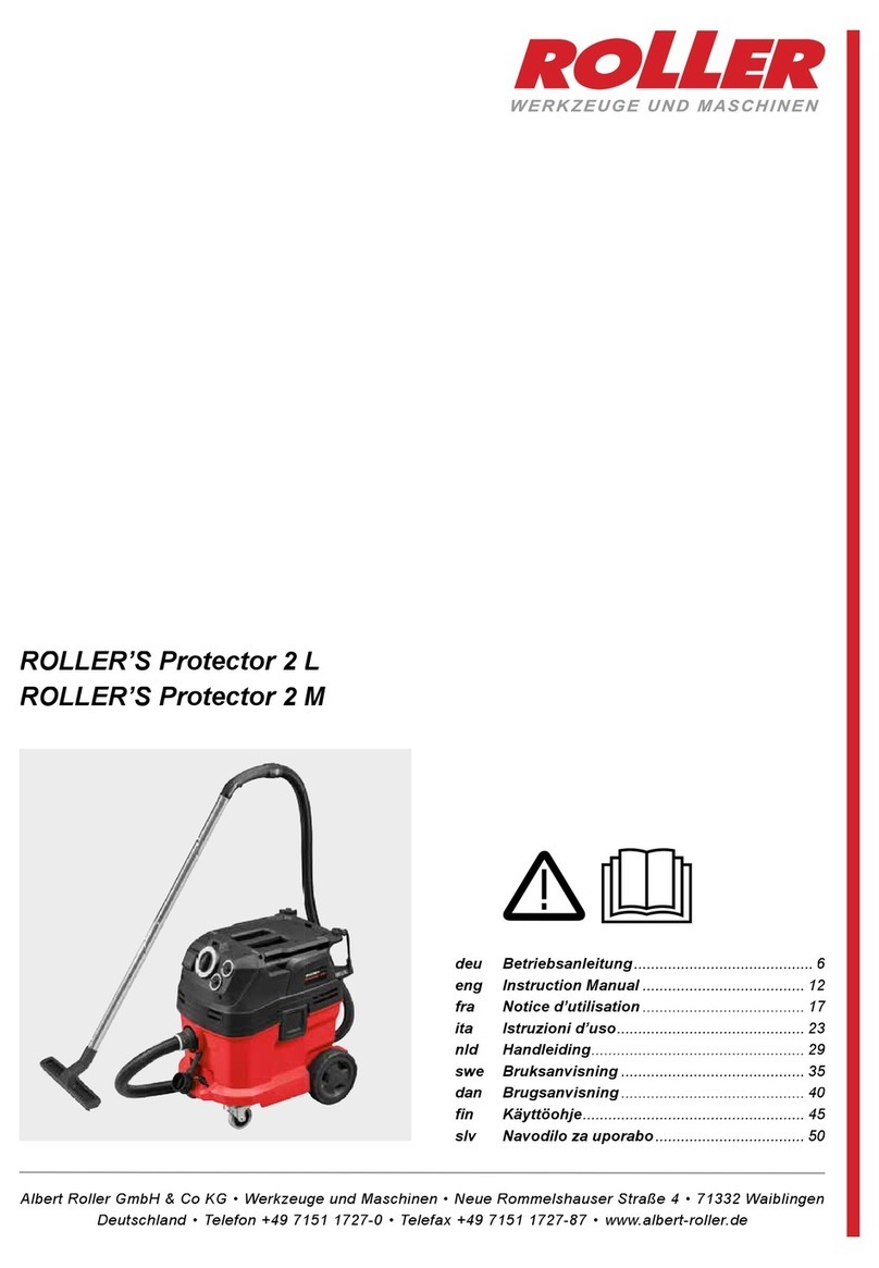 Roller ROLLER'S Protector 2 L instruction manual