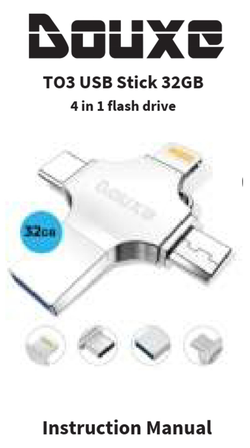 DOUXE TO3 USB Stick 32GB instruction manual