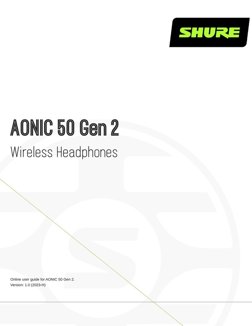 Shure AONIC 50 Gen 2 user guide